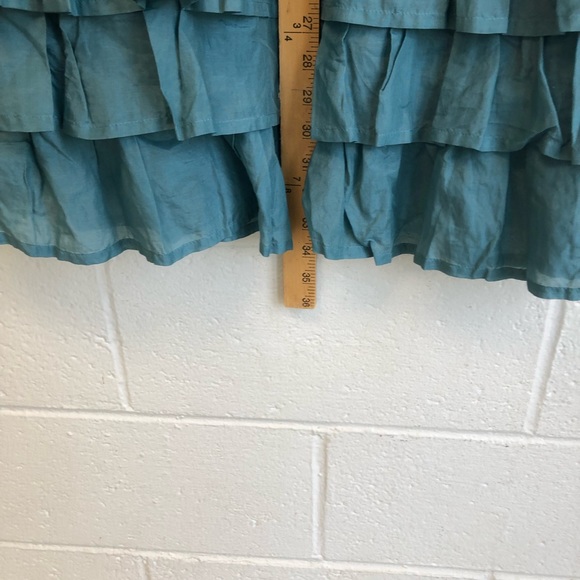 Olars Ulta Sweden Green Silk Blend Tunic Dress Sz. S - Picture 8 of 8